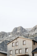 Lindauer Hütte Vorarlberg — mountain hut with contemporary alpine architecture, Finnish sauna, and regional cuisine at 1,744 metres.